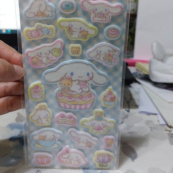 Sanrio Cinnamoroll Puffy 3D Stickers Fun For Kids Sanrio Fans - Picture 4 of 6
